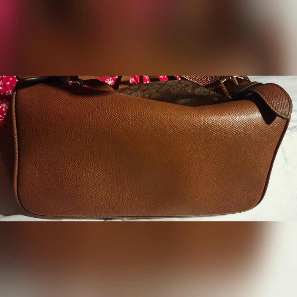 Coach Kenley Signature Backpack w/Stripe - Picture 5 of 9